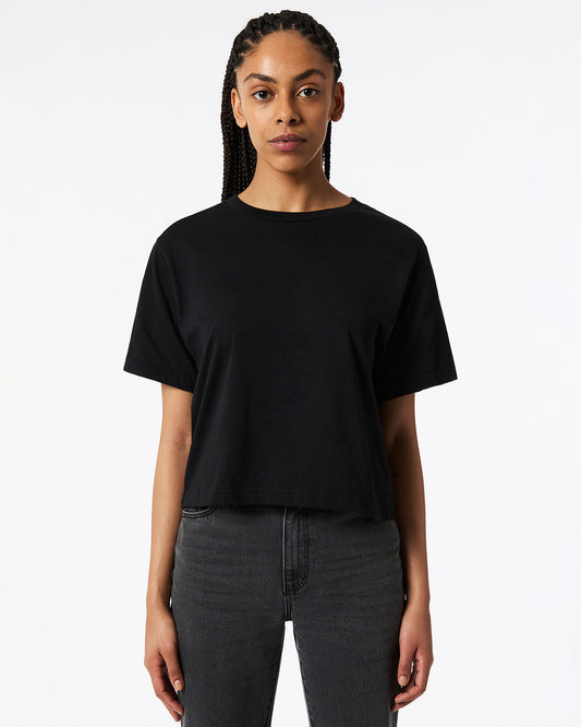 American Apparel Womens Fine Jersey Boxy T-shirt