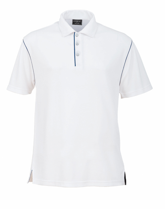Stencil Mens Bio-Weave Polo