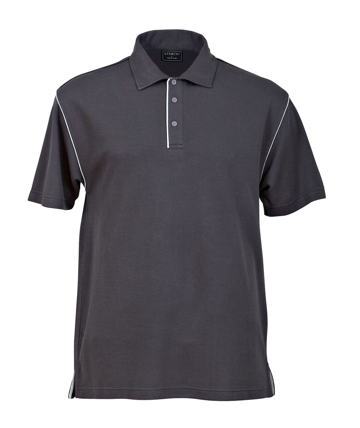 Stencil Mens Bio-Weave Polo