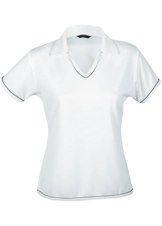 Stencil Ladies Short Sleeve Cooldry Polo