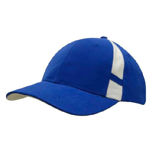 Headwear Brushed Heavy Cotton with Contrasting Peak Under