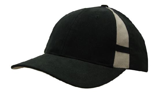 Headwear Brushed Heavy Cotton with Contrasting Peak Under