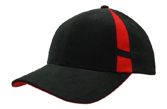 Headwear Brushed Heavy Cotton with Contrasting Peak Under
