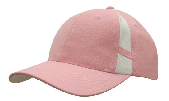 Headwear Brushed Heavy Cotton with Contrasting Peak Under