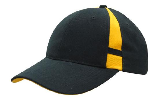 Headwear Brushed Heavy Cotton with Contrasting Peak Under