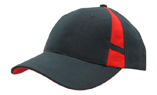 Headwear Brushed Heavy Cotton with Contrasting Peak Under