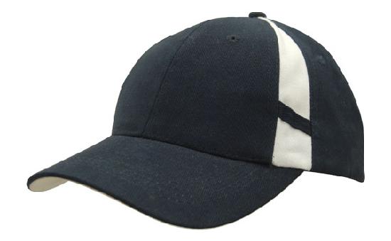 Headwear Brushed Heavy Cotton with Contrasting Peak Under