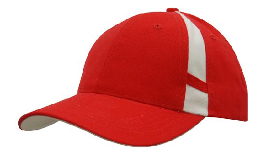 Headwear Brushed Heavy Cotton with Contrasting Peak Under