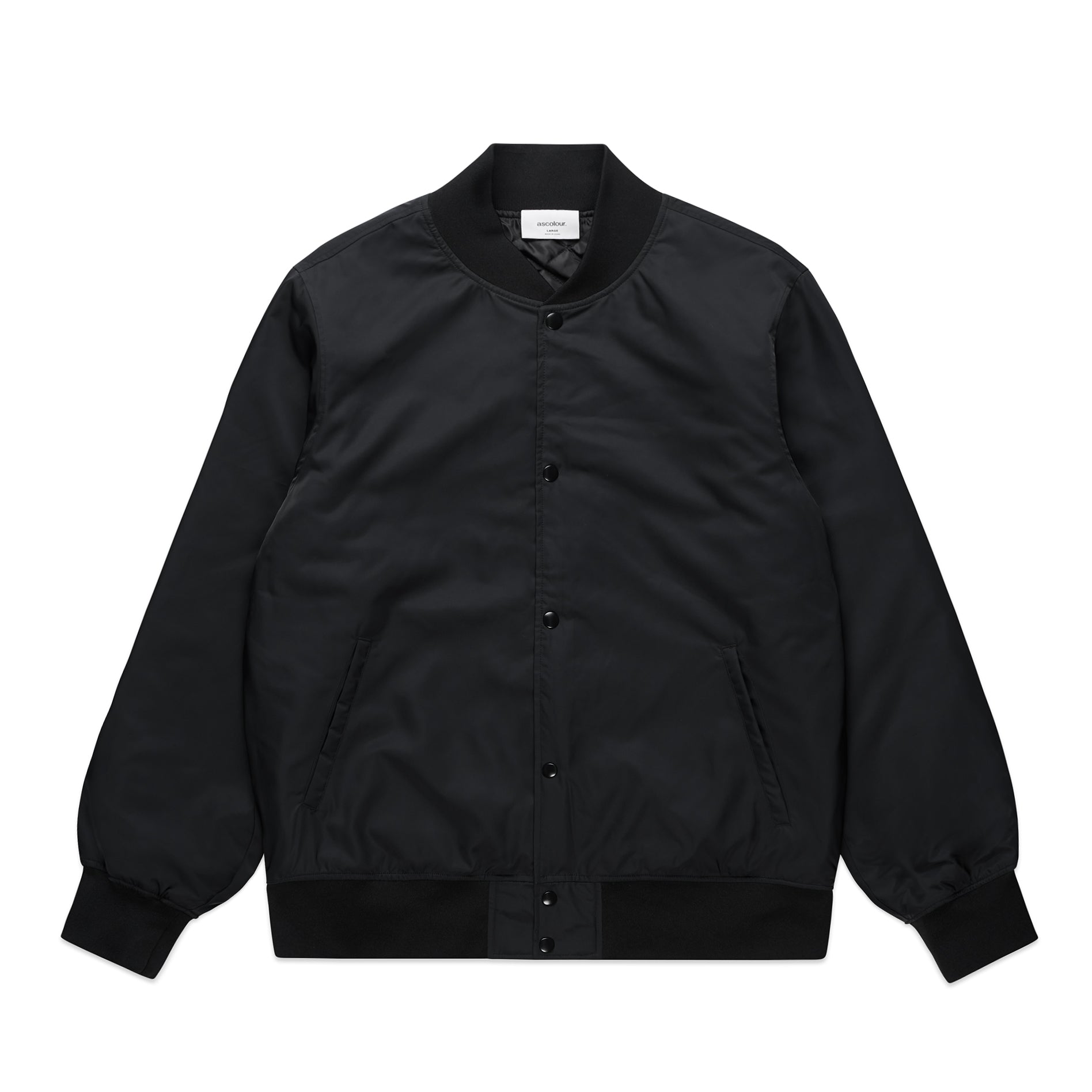 AS Colour Mens College Bomber Jacket