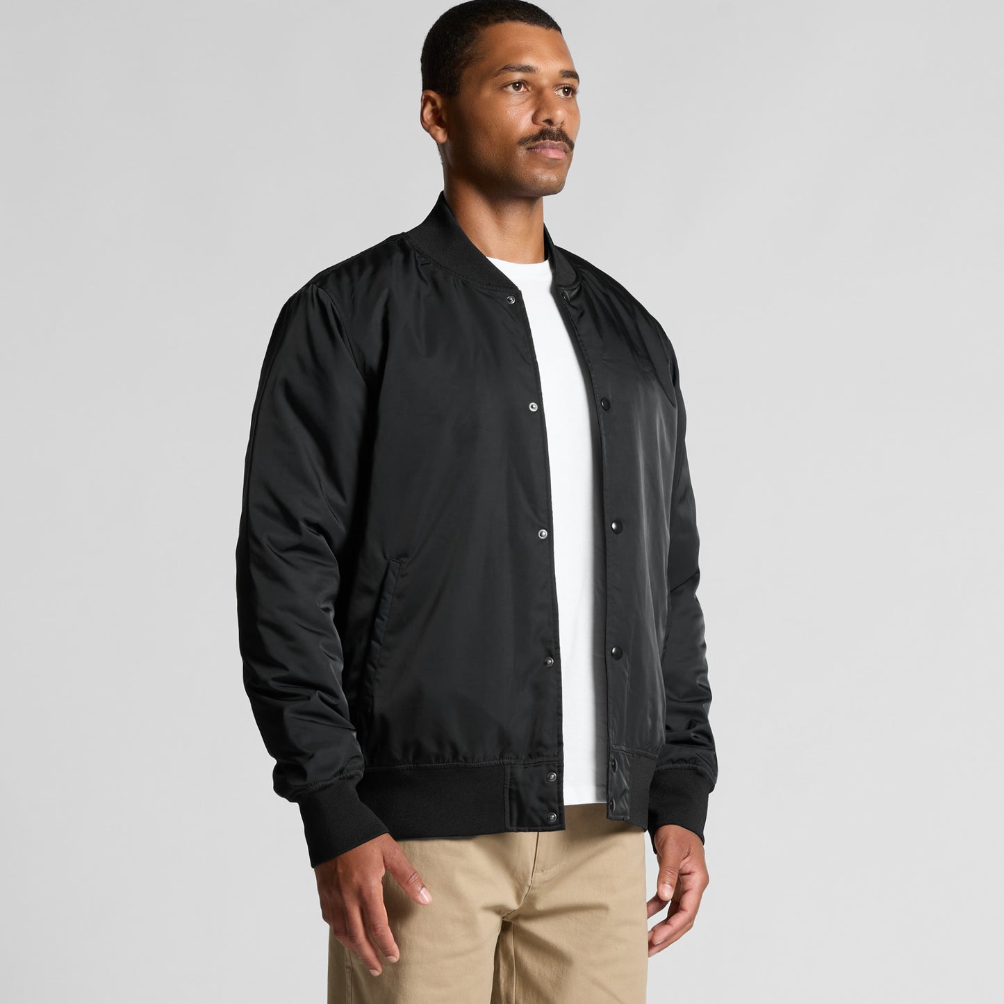 AS Colour Mens College Bomber Jacket