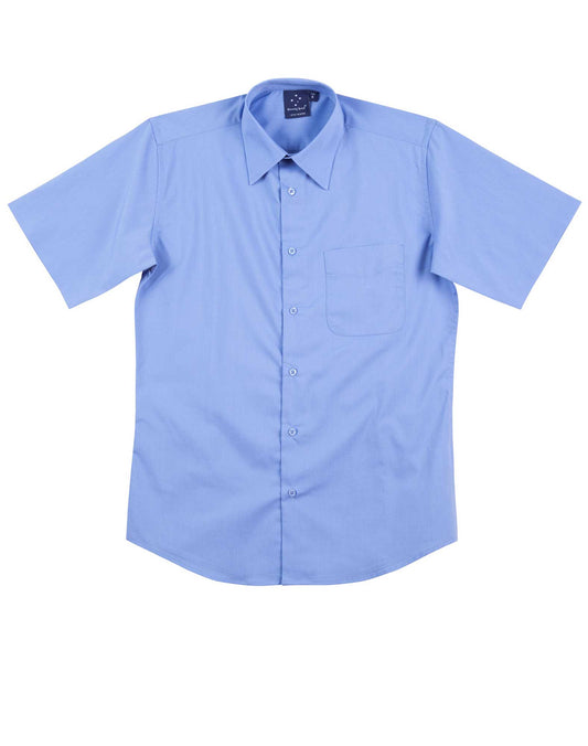 Winning Spirit BS08S Men's Telfon Executive Short Sleeve Shirt