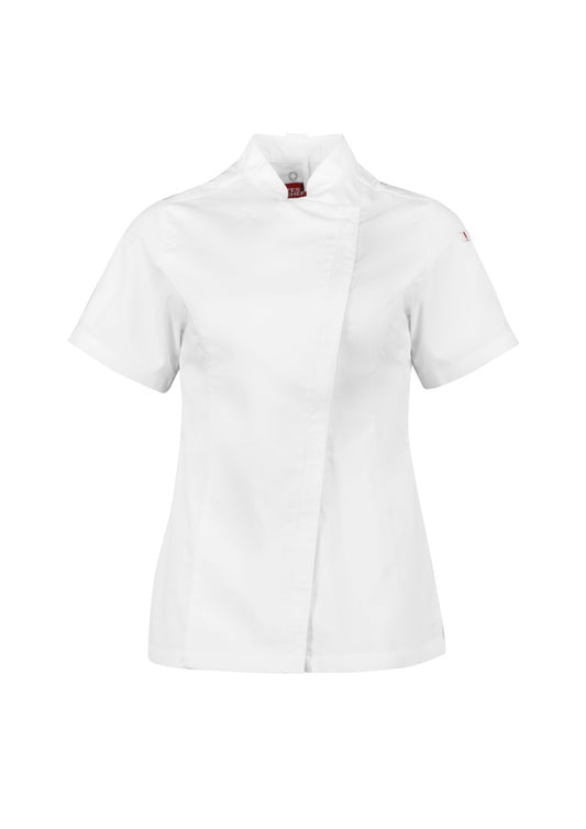 Biz Collection - Womens Alfresco Short Sleeve Chef Jacket