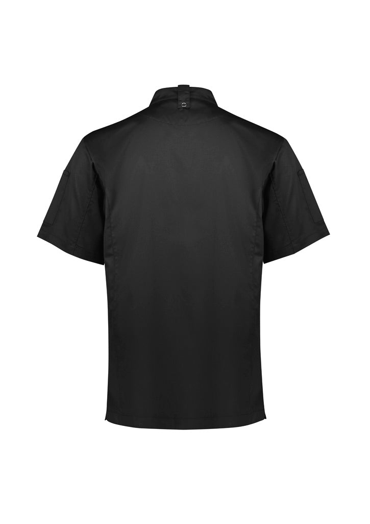 Biz Collection - Mens Alfresco Short Sleeve Chef Jacket