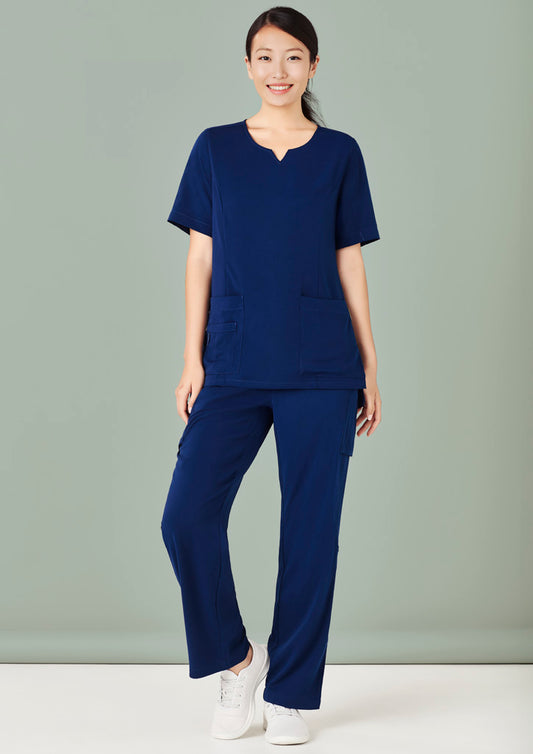 Biz Collection - Womens Avery Straight Leg Scrub Pant