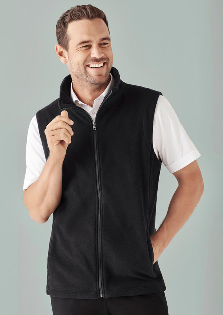 Biz Collection Mens Plain Vest