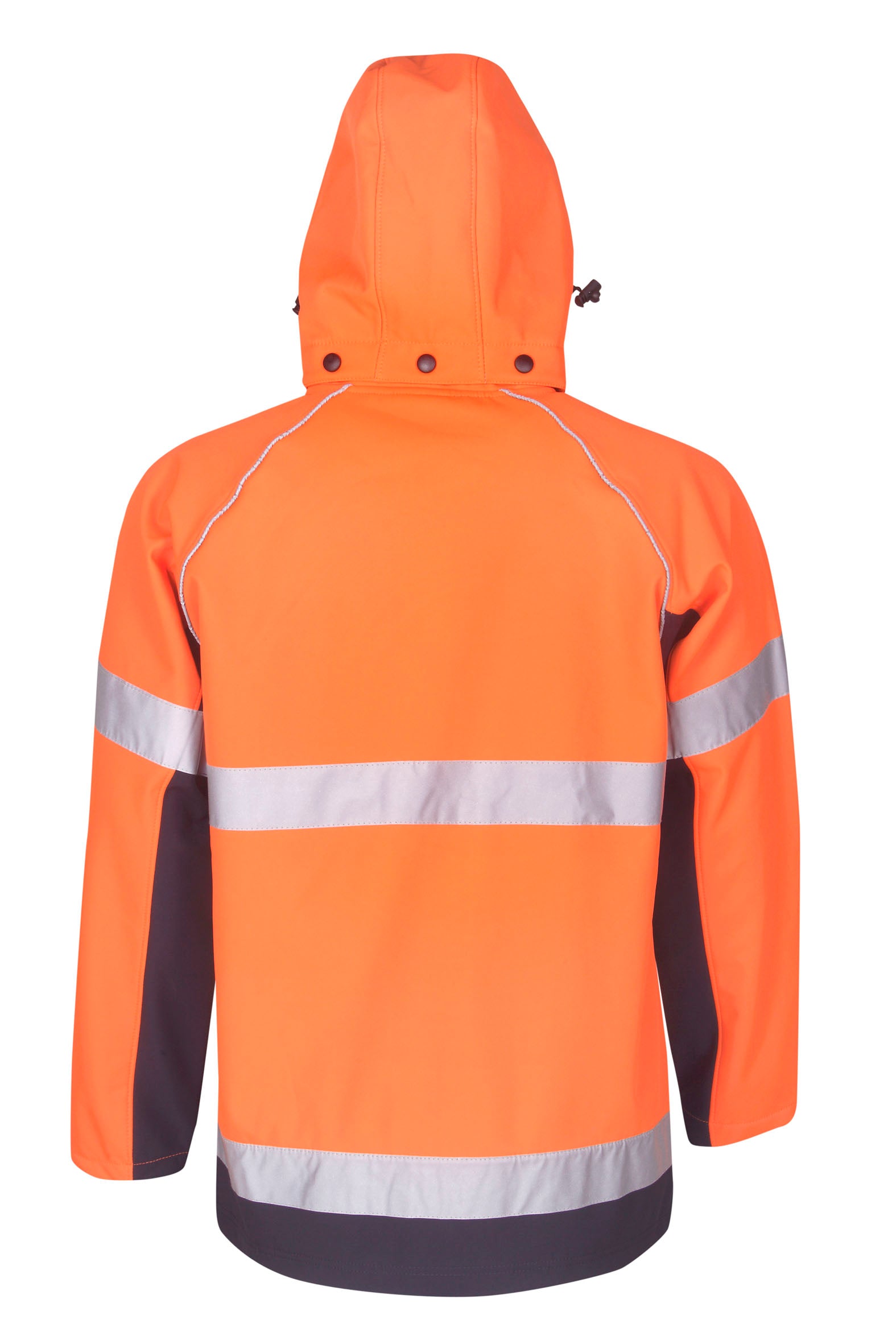 Blue Whale Hooded Hi Vis Soft Shell Jackets D/N Use