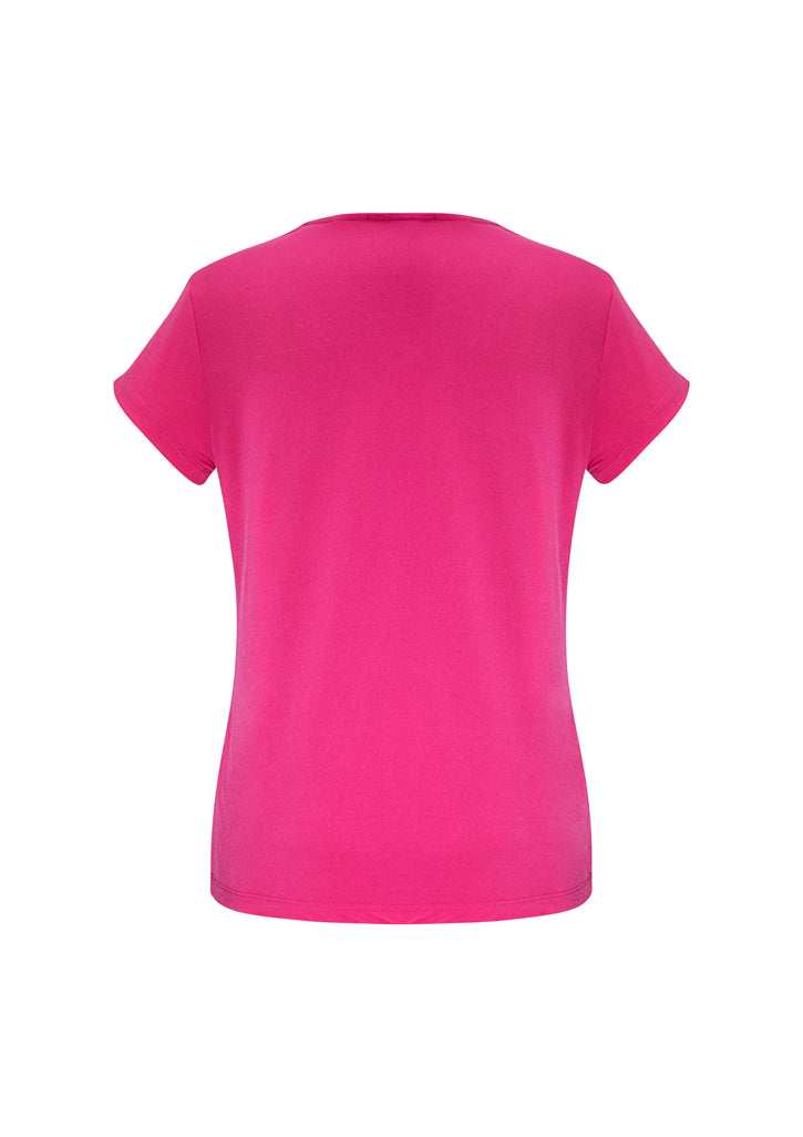 Biz Collection Womens Lana Short Sleeve Top