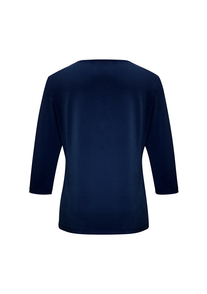 Biz Collection Womens Lana 3/4 Sleeve Top