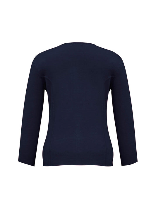 Biz Collection - Womens 2-Way Zip Cardigan