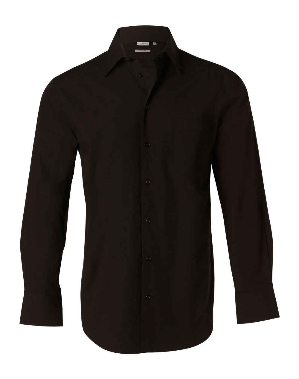 Winning Spirit Mens Cotton/Polo Stretch Long Sleeve Shirt