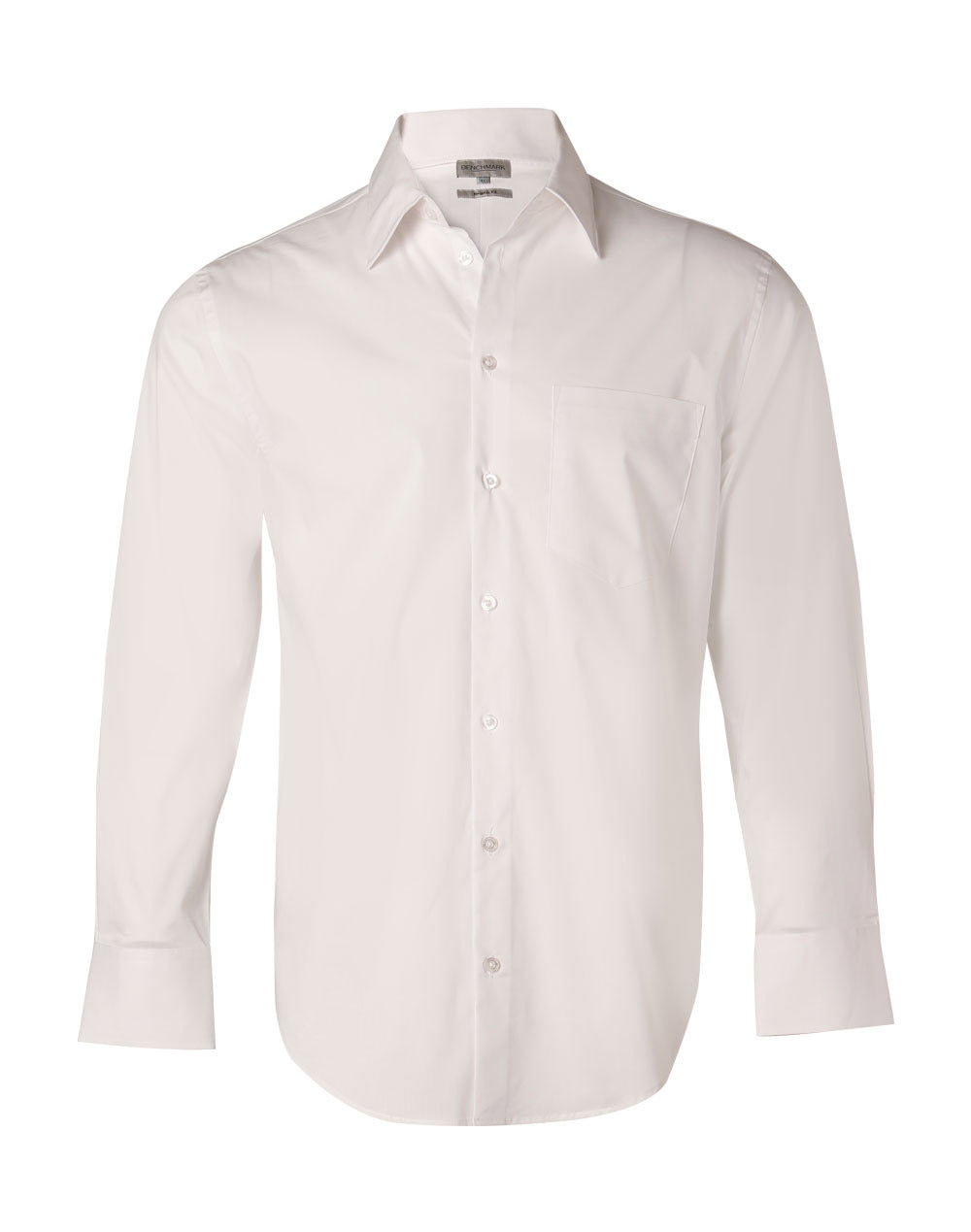 Winning Spirit Mens Cotton/Polo Stretch Long Sleeve Shirt