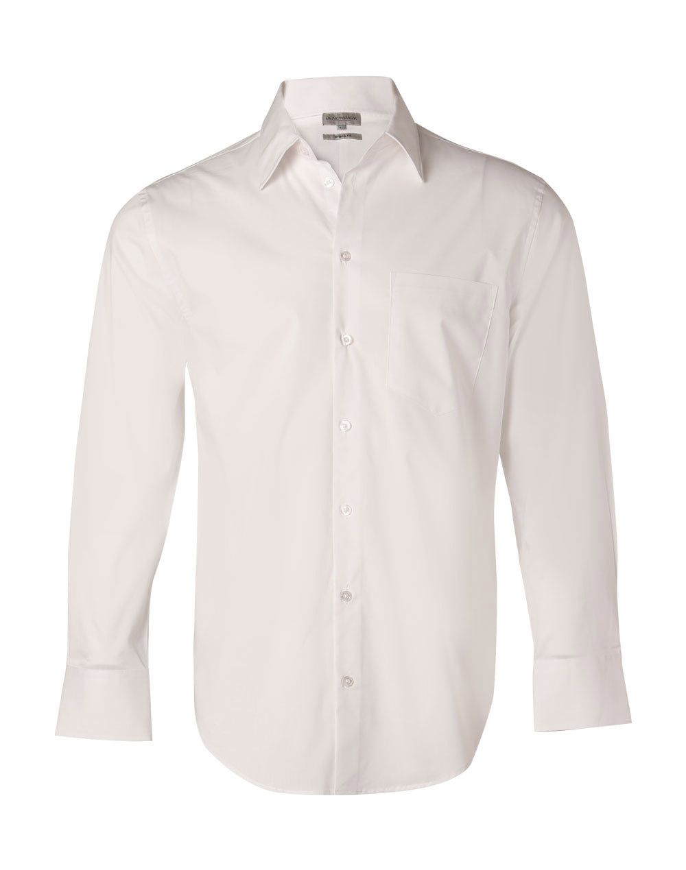 Winning Spirit Mens Cotton/Polo Stretch Long Sleeve Shirt