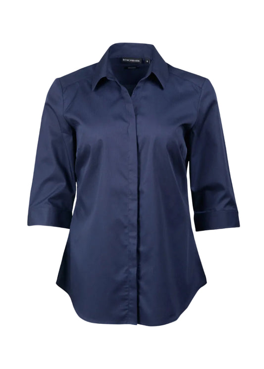 Winning Spirit Barkley Ladies Taped Seam 3/4 Sleeve Shirt