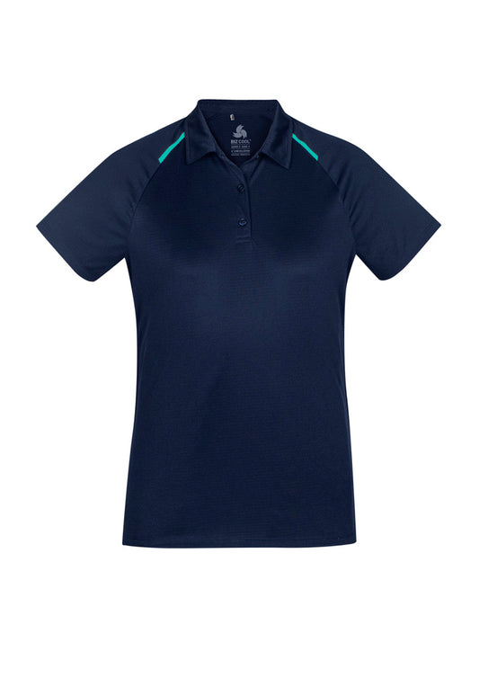 Biz Collection - Womens Academy Short Sleeve Polo