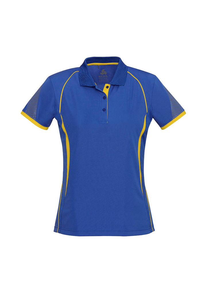 Biz Collection Womens Razor Short Sleeve Polo