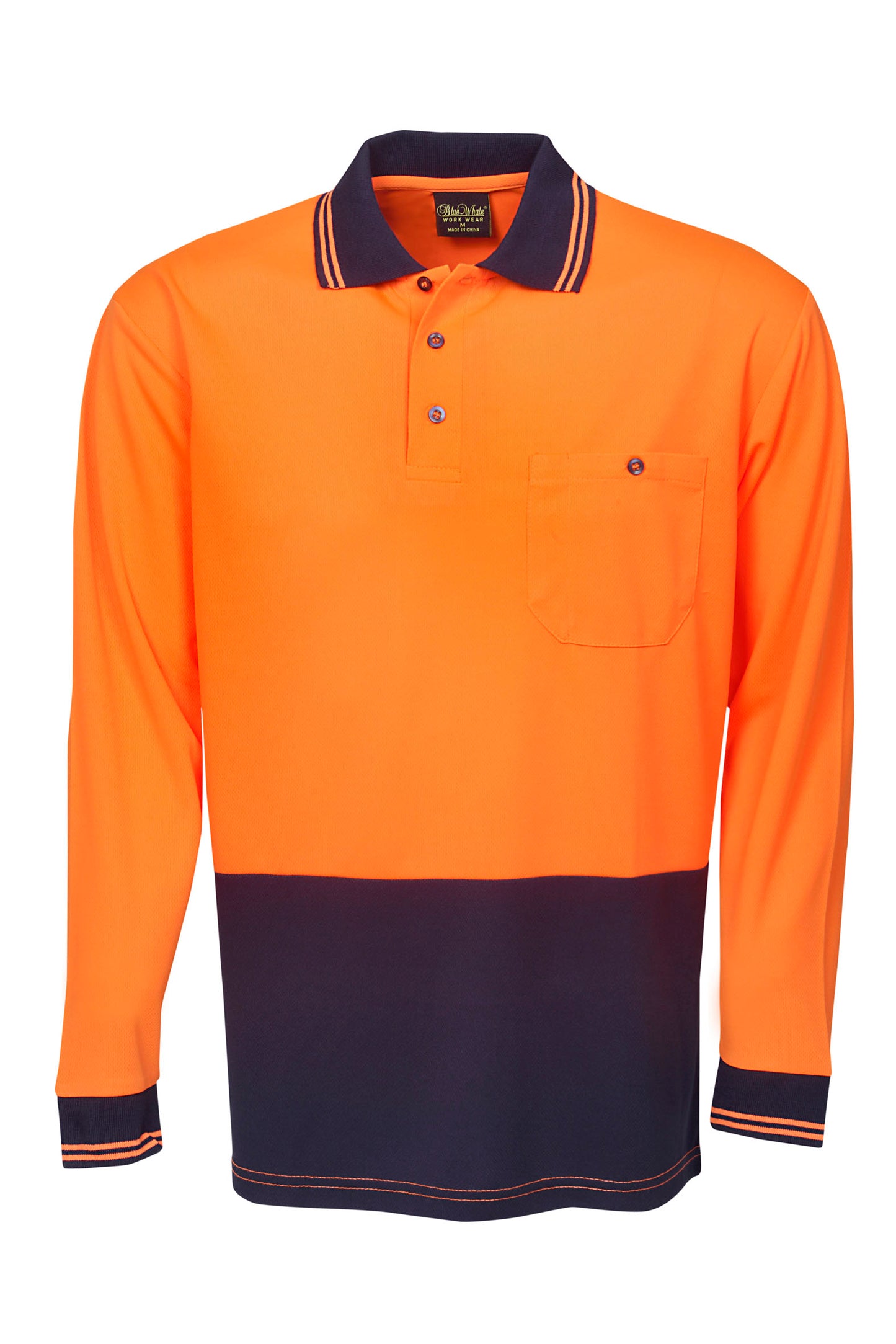 Blue Whale Hi Vis Light Weight Polo