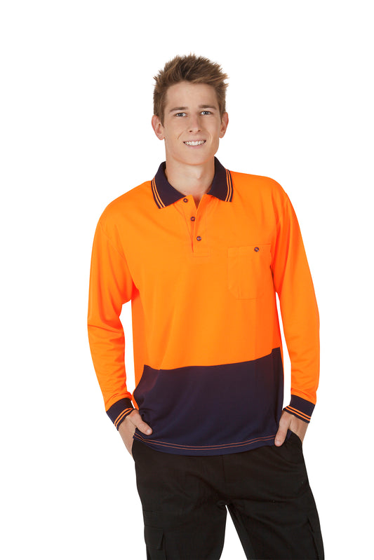 Blue Whale Hi Vis Light Weight Polo