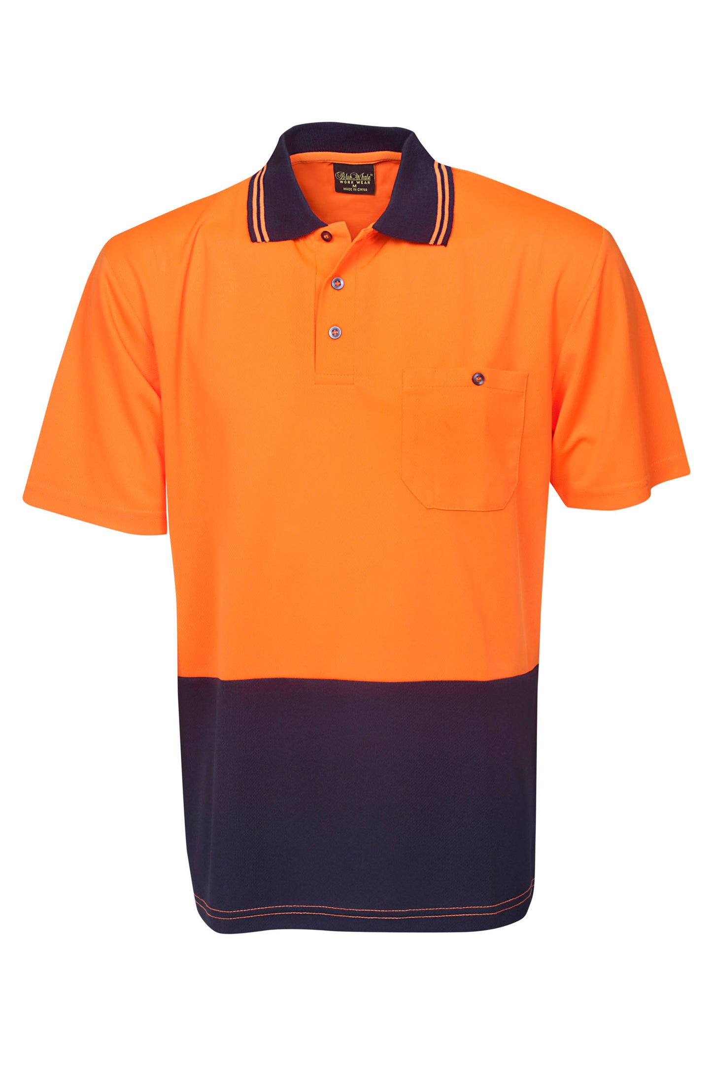 Blue Whale Hi Vis Light Weight Polo