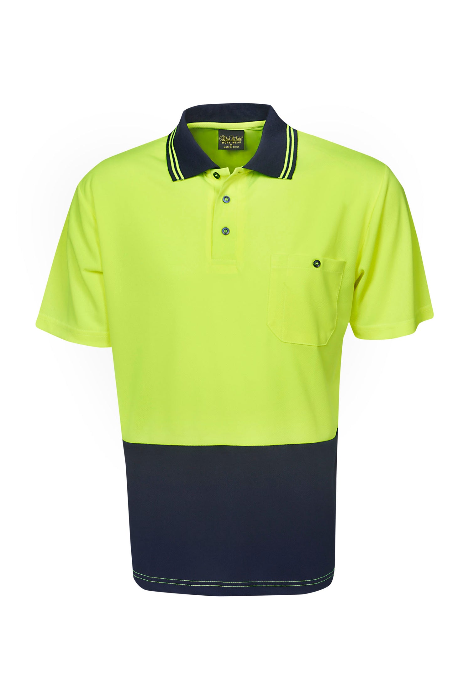 Blue Whale Hi Vis Light Weight Polo