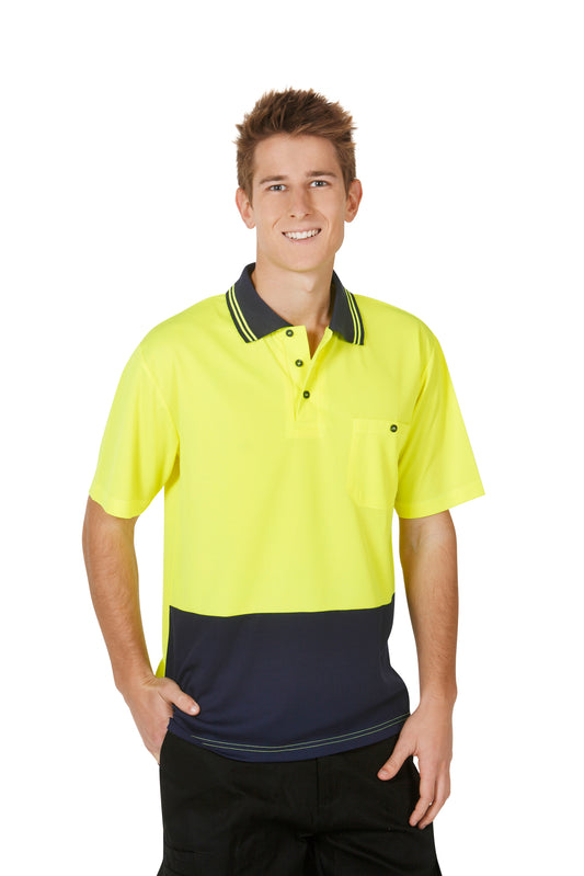 Blue Whale Hi Vis Light Weight Polo