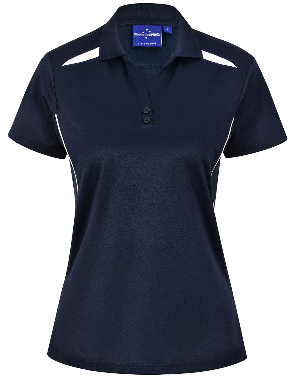 Winning Spirit Ladies Sustainable Poly/Cotton Contrast S/S Polo