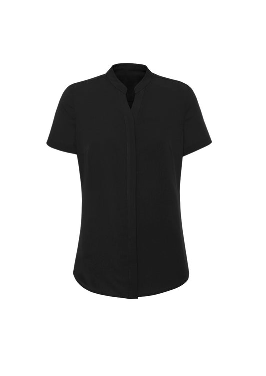 Biz Collection - Womens Juliette Short Sleeve Blouse