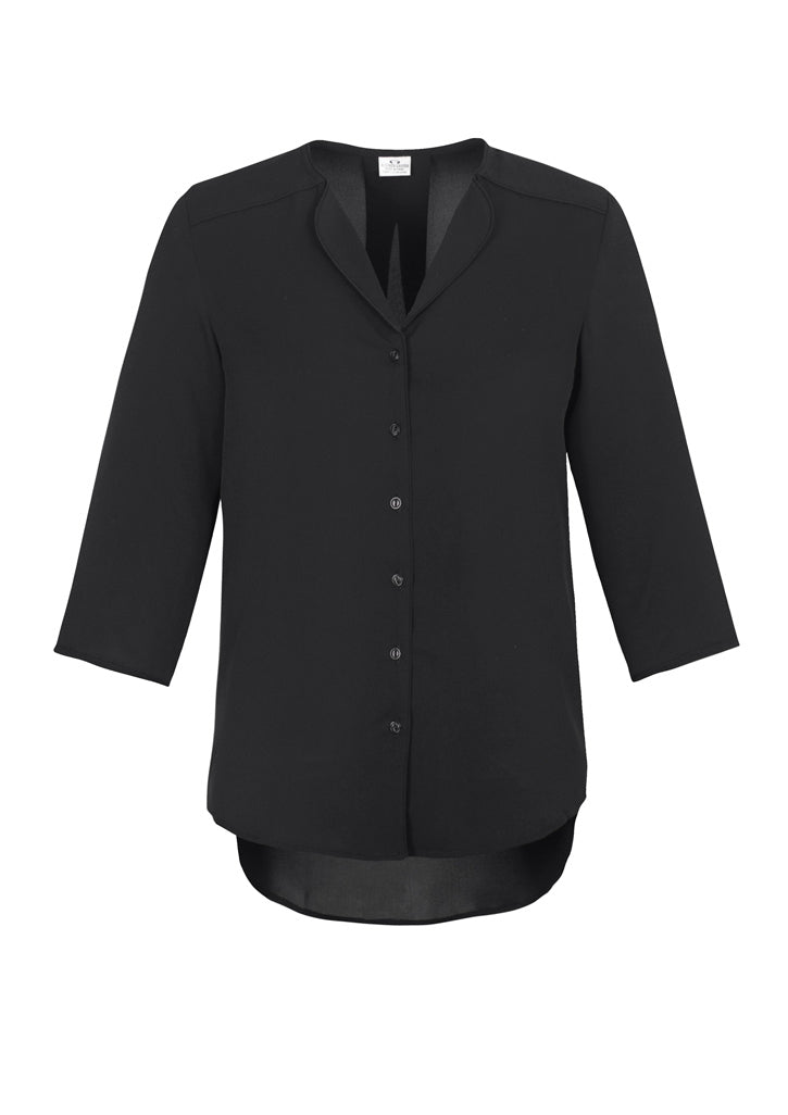 Biz Collection Womens Lily Longline Blouse