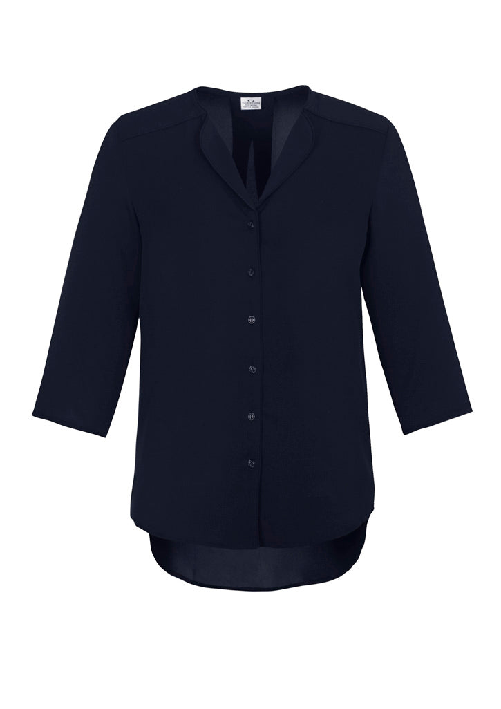 Biz Collection Womens Lily Longline Blouse