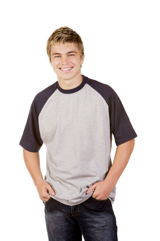 Blue Whale 2-Tone Raglan Sleeve T-shirt