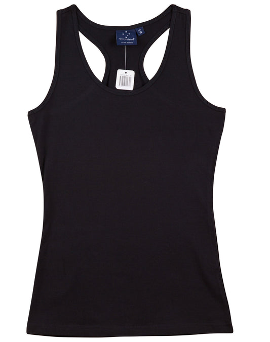 Winning Spirit Stretch Ladies Raceback Singlet