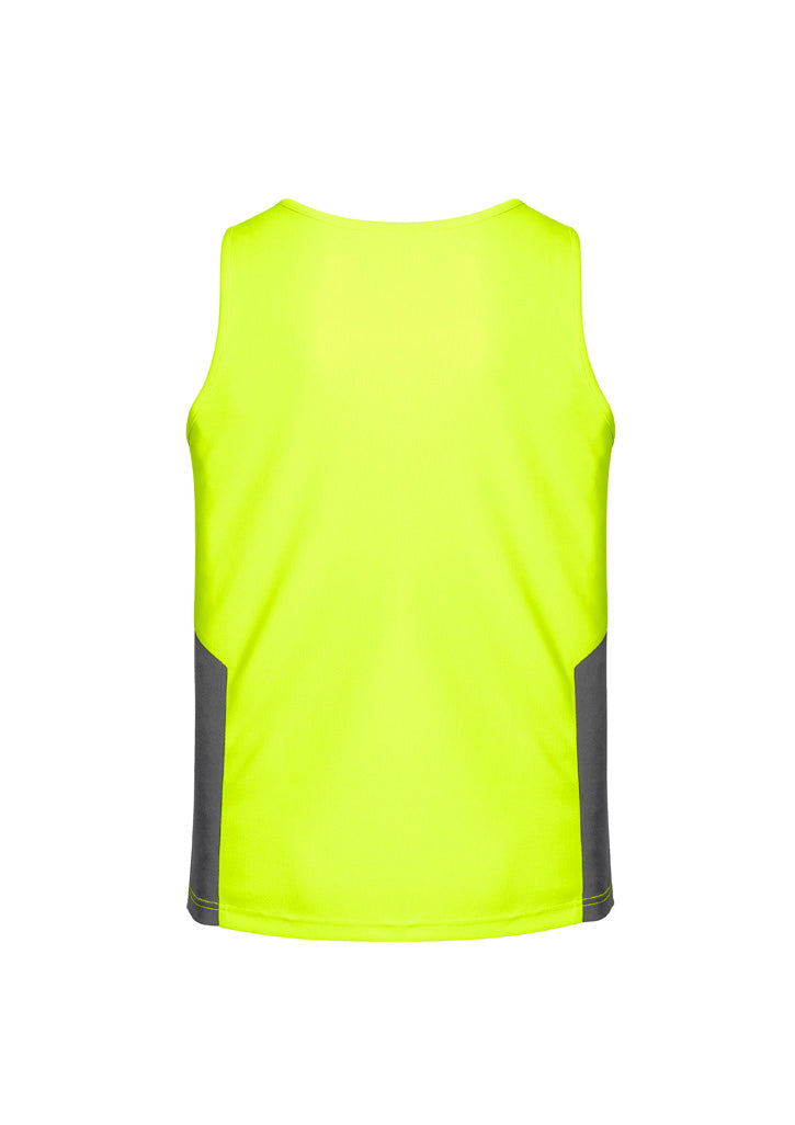 Syzmik Mens Hi Vis Squad Singlet