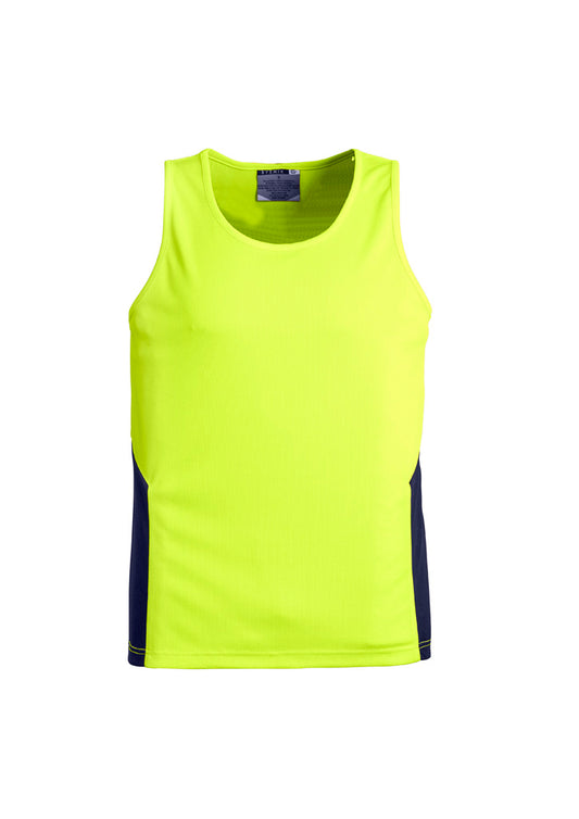 Syzmik Mens Hi Vis Squad Singlet