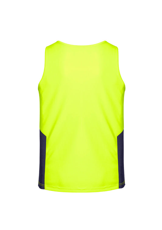 Syzmik Mens Hi Vis Squad Singlet