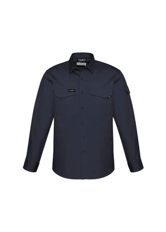 Syzmik Mens Rugged Cooling Long Sleeve Shirt