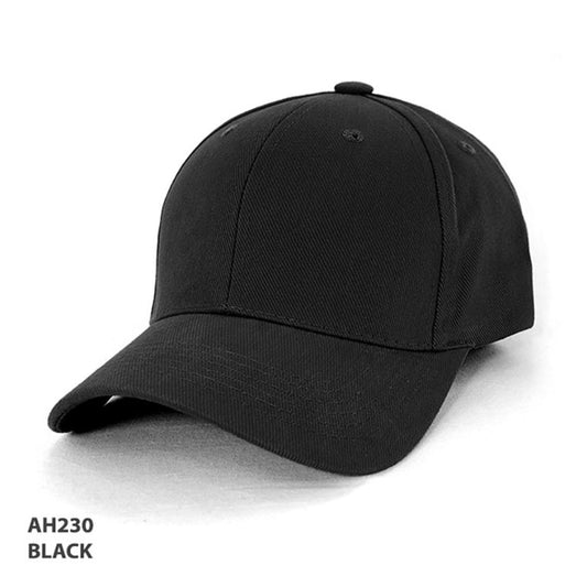 Grace Collection Heavy Brushed Cotton Cap