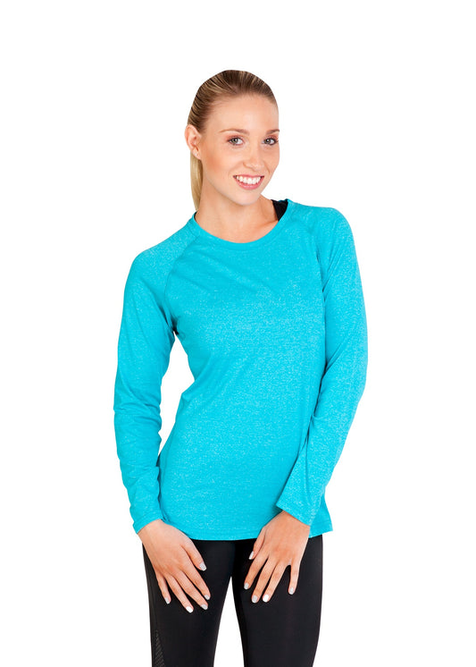 Ramo Ladies Greatness Heather Long Sleeve T-shirt