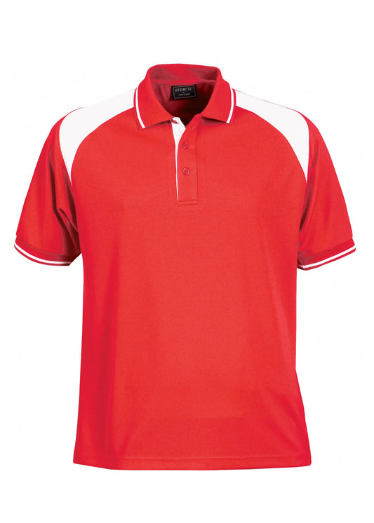 Stencil Mens Club Polo