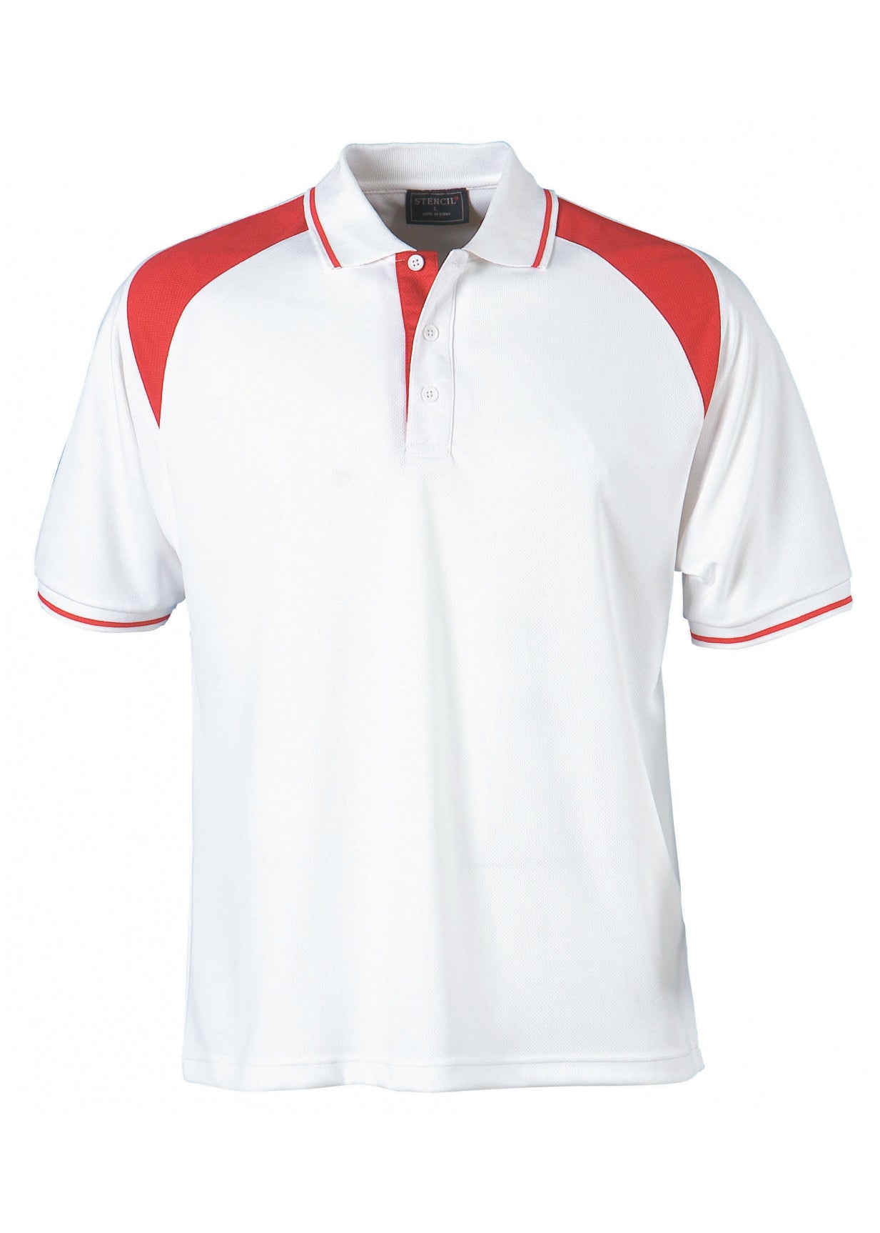 Stencil Mens Club Polo