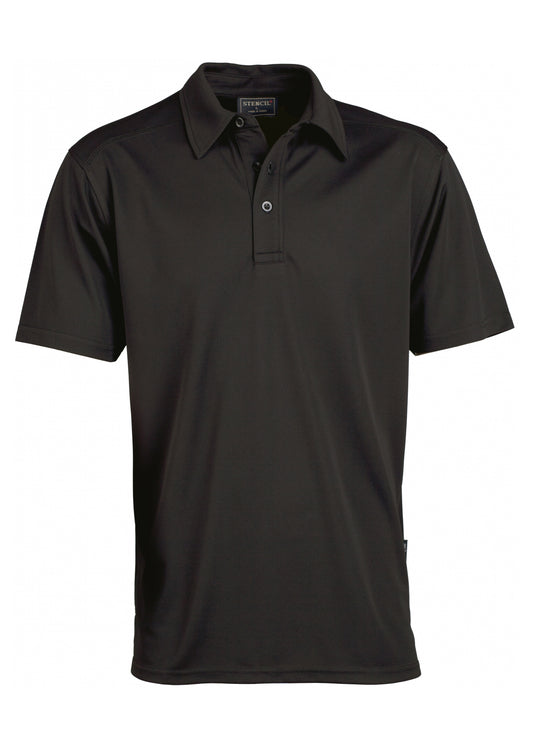 Stencil Mens Glacier Polo
