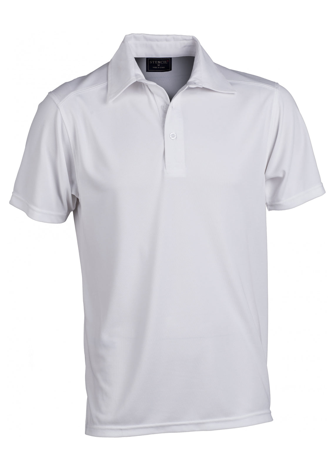 Stencil Mens Glacier Polo